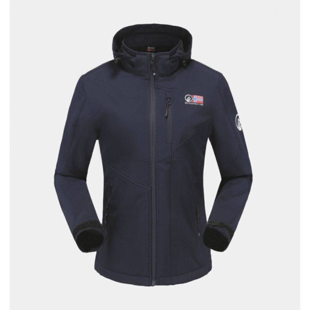 ROCK EXPEDITION AquaTech 3-Layer Softshell Sport Jacket - Blue - Women's XS NWT